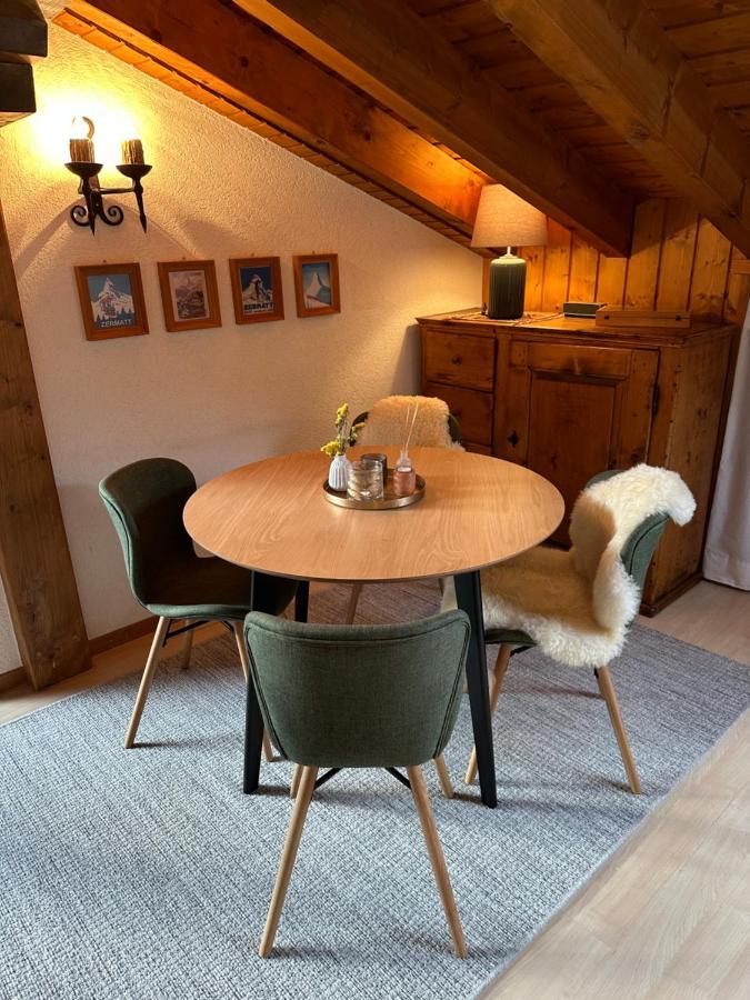 Dachwohnung Mit Charme Im Haus Luchre, Церматт Экстерьер фото